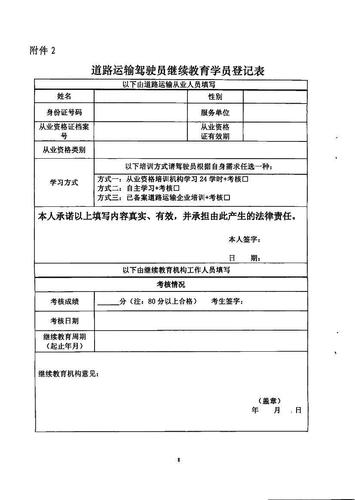 鎮(zhèn)江市關于印發(fā)《關于開展道路運輸駕駛員繼續(xù)教育工作的實施方案》的通知8